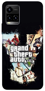 TPU чохол Demsky Game style 5 (GTA) для Vivo Y21 / Y33s