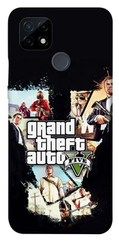TPU чохол Demsky Game style 5 (GTA) для Realme C21
