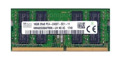 SK hynix 16GB DDR4 2400MHz SO-DIMM для ноутбуків, Non-ECC, 1.2V