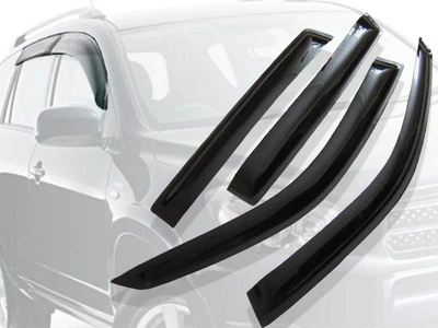 Дефлекторы окон ветровики Kia Rio JB хэтчбек 2011 VIP Tuning