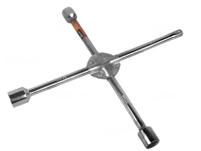 Ключ балонний хрест посилений 17*19*21мм*1/2" Elegant 102811