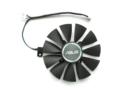 Вентилятор PowerLogic для видеокарты ASUS GTX 1060 1070 RX 480 Dual 87 мм PLD09210S12HH (T129215SU) (№138.1)
