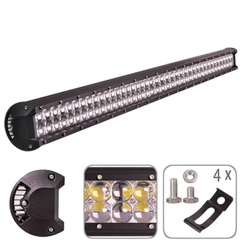 Светодиодная LED балка люстра на крышу авто WLP-7136 1118*80*60 288W 6000K ближний+дальний