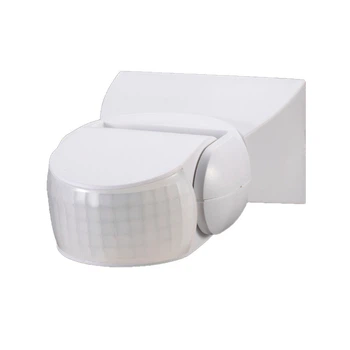 Датчик движения VELMAX накладной до 12 метров до 1200W белый IP65 V-ИМS-17 (ST15)