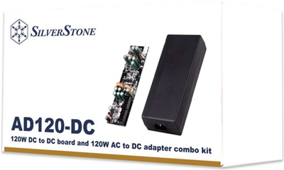 Блок питания SilverStone AD120-DC (120W), 24+8,3xSATA,1x4pin,кабель питания (SST-AD120-DC)