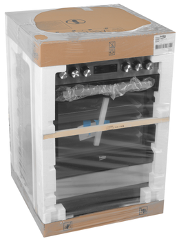 Плита электрическая Beko FSE67310GX -стеклокерамика/60х60 см/дисплей/66л/6 программ/нерж. сталь (FSE67310GX)
