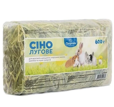 Сено луговое Природа для грызунов 600г