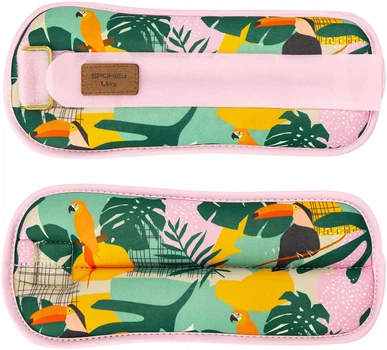 Утяжелители для рук и ног Spokey HJ Home Jungle Form 941525 1.5 кг (5905339415257)