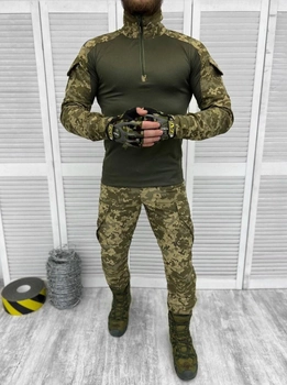 Тактичний військовий костюм Fostex ( Убакс + Штани ), Камуфляж: Піксель ЗСУ, Розмір: M
