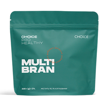Коктейль Multi bran Choice Pro Healthy 300 г ( 30 порцій)