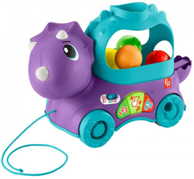 Веселый трицератопс Fisher-Price многоязычный (HNR53)