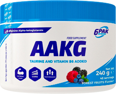 6PAK AAKG 240 g Jar Forest Fruits (5902811811040)
