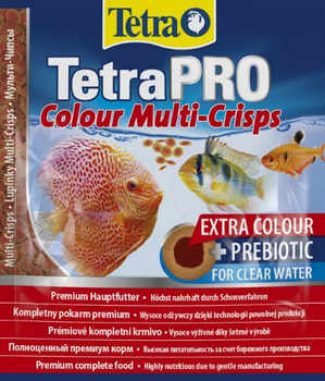 Корм Tetra PRO Colour Multi-Crisps для аквариумных рыб
