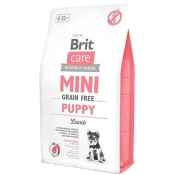 Brit Care Mini Grain Free Puppy - Сухий беззерновий корм з ягням для цуценят мініатюрних порід 7 кг (8595602520152)