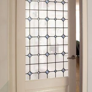 Самоклейка витражная Patifix Готика голубой матовый 0,45 х 1м (11-2290)