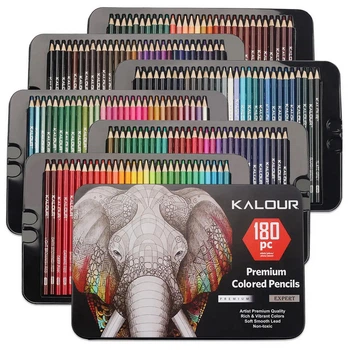 Карандаши цветные Самый большой набор 180 цветов – фото, отзывы