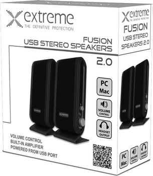 Zestaw głośników Extreme Fusion Black (XP102)