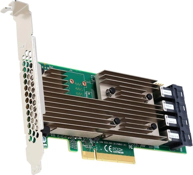 Контроллер RAID Broadcom HBA SAS 9305-16i SAS/SATA PCIe 3.0 12Gb/s (05-25703-00)