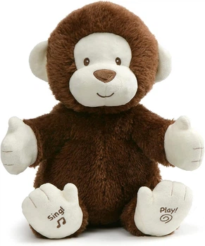 Інтерактивна плюшева мавпочка Гунд GUND Baby Animated Clappy Monkey Singing