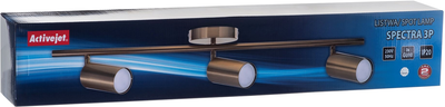 Светильник спотовый Activejet SPECTRA 3P GU10