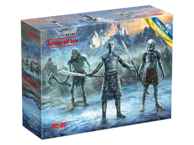 Сборная модель ICM Армия Льда Night King, Great Other, Wight DS1601