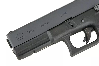 Пістолет Glock 18C Gen3. WE Metal Green Gas (Страйкбол 6мм)