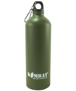 Фляга алюминиевая военная тактическая KOMBAT UK Aluminium Water Bottle (OR.M_851CBCDD4E4C)