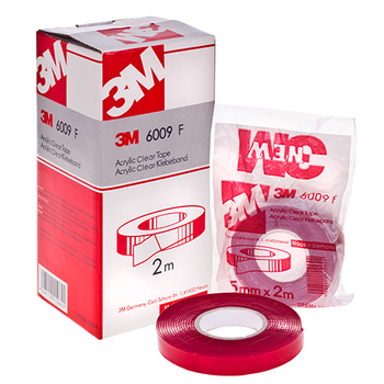 Скотч двухсторонний 3M 6009F 12мм*5м*0,8мм прозрачный