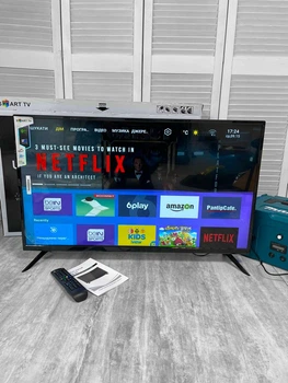 Телевизор RU42S00 Smart TV Разрешение Экрана &1920х1080 Android 9, WiFi, встроенный тюнер T2