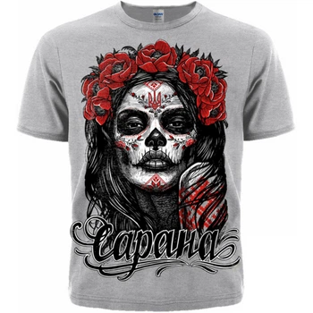 Меланж футболка Сарана (Muerte), Розмір L