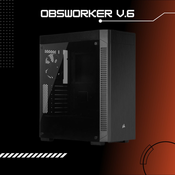 Рабочая станция ПК OBSworker v6 (RTX 4090 24GB/ i5-13600KF / DDR5 32GB / SSD 500GB )
