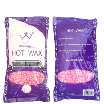 Воск Konsung Beauty 500 г Pink в гранулах, пленочный для депиляции