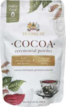 Какао-порошок Teahouse Церемоніальний 100 г (4820251840301)