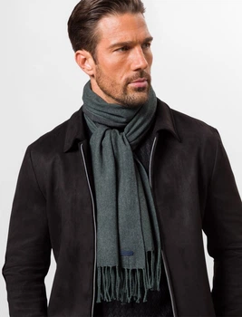 Шарф Pierre Cardin з колекції Future Flex в кольорі хакі - розмір one size(99182/6604/12912)