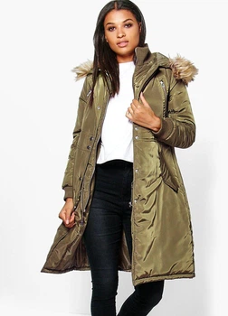 Парка  жіноча Boohoo BH0003W 8 (M) Зелений