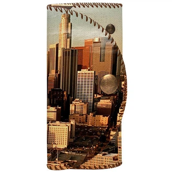 Ключница тканевая для сумки New York 5,5х10 см