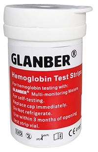 Тест-смужки GLANBER HB01 (гемоглобін) 50 шт