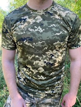 Тактическая футболка пиксель кулмакс (coolmax) 48 (M)