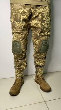 Тактические штаны с наколенниками пиксель рип-стоп 54 (XXL)