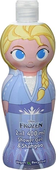 Шампунь-гель для душу Air-Val Shower Gel-Shampoo 2in1 Frozen II Elsa 400 мл (8411114090498)