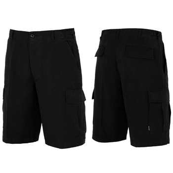 Шорти MIL-TEC Bermuda Rip-Stop Black XXL