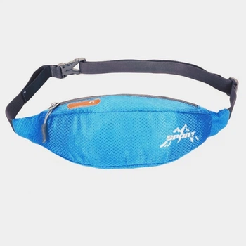 Сумка бананка Sport Голубая, Унисекс​ WUKE One size