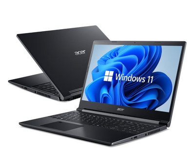 Ноутбук Acer Aspire 7 R5-5625U/8GB/512/Win11X RTX3050 Игровой / Сканер отпечатка пальца