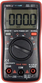 Мультиметр цифровий TRUE RMS YATO YT-73089