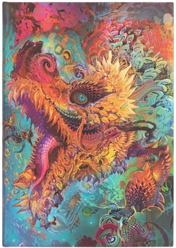 Блокнот Paperblanks Поющий Дракон 13х18 см 144 страницы в линию (9781439781821)