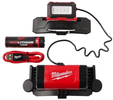 Аккумуляторный налобный фонарь Milwaukee USB L4BOLTHL-301 600 лм (4933479902)