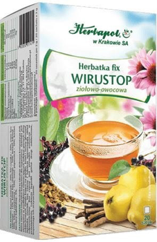 Herbatka WiruStop Fix Herbapol zioło owocowa 20 sasz (HER479)