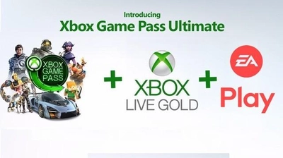 Xbox Game Pass Ultimate - 12 месяцев (Xbox One/Series и Windows 10/11) подписка для всех регионов и стран