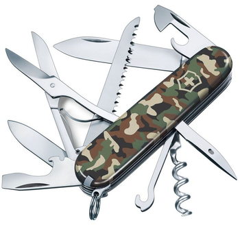 Складной нож Victorinox Huntsman Millitary 1.3713.94