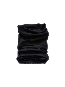 Тактичний чорний баф Brandit Fleece універсальний